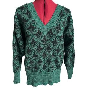 Vintage Northern Isles Women’s Size XL Australian Wool Blend‎ V Neck Sweater